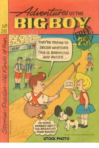 Adventures of the Big Boy #218 © 1975